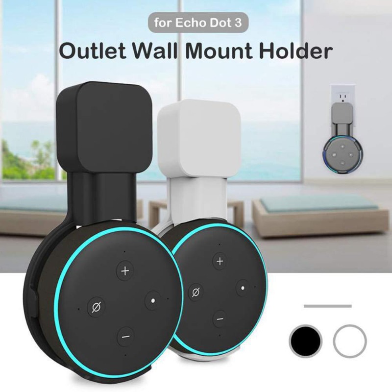 Amazon Speaker Echo Pop - 1/2 個エコー ドット 3 ウォールマウントホルダーコード管理ブラケットポータブル第 3