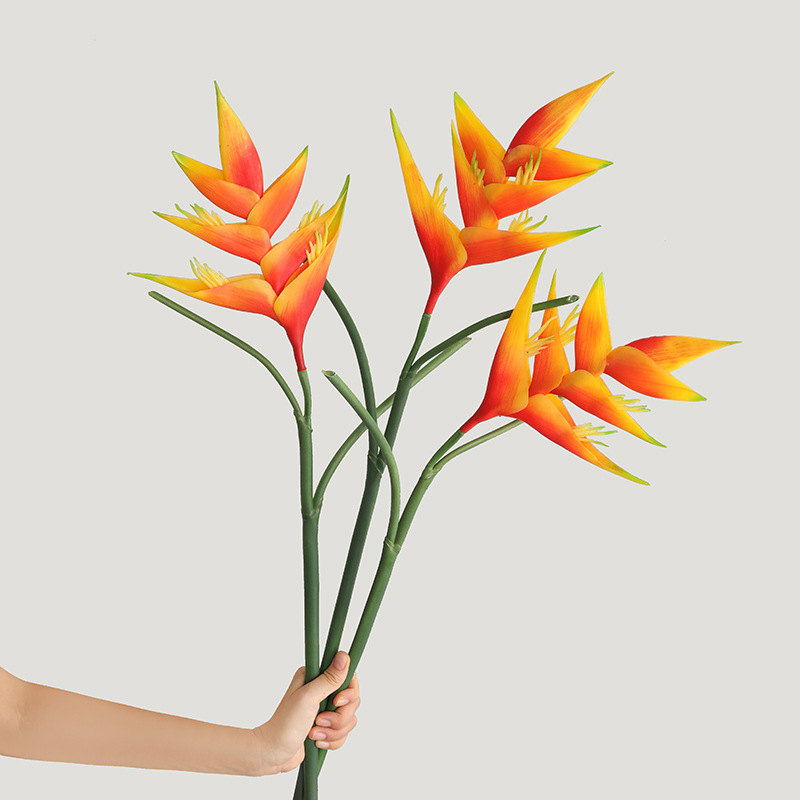 Bird Paradise Strelitzia - 1 個 85 センチメートル人工ストレリチアレジネ極楽鳥花結婚式の装飾家の装飾クリスマス装飾花