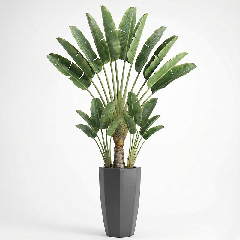 Ficus Lyrata Tree - 高シミュレーションプラスチック製フィドルリーフフィグツリー人工盆栽フィカス・リラータ耐水性エコフレンドリー屋内外兼用