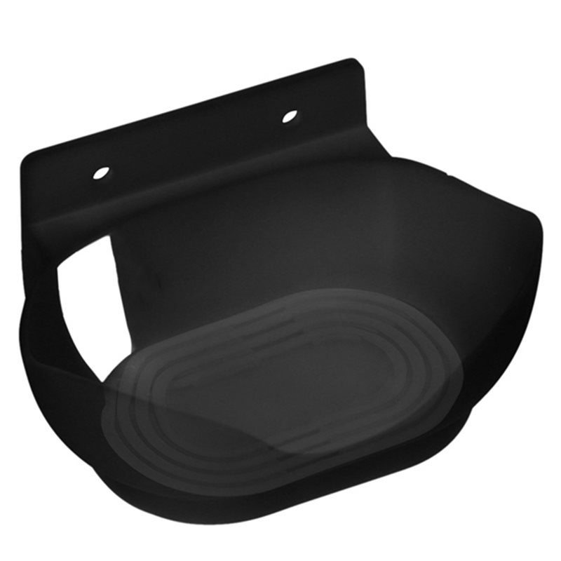 Google Speaker Nest Audio - 省スペーススマートスピーカー頑丈な黒の壁棚ホルダー Google Nest Audio 壁掛け用