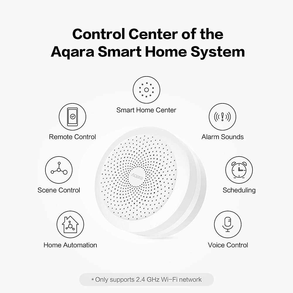 Aqara Hub M1S スマートハブゲートウェイ ワイヤ - Xiaomi Hub Mijia Hub のレビューと価格