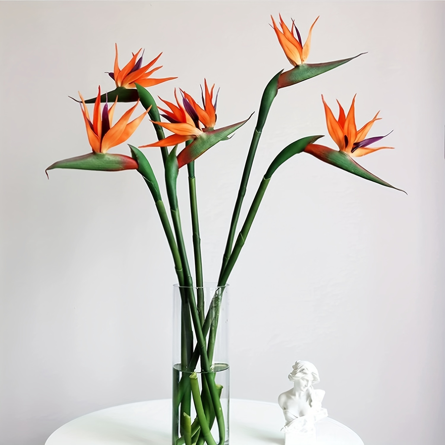 3 個人工極楽鳥の花ゴムストレリチア 24.5 インチ長さの - Bird Paradise Strelitzia のレビューと価格