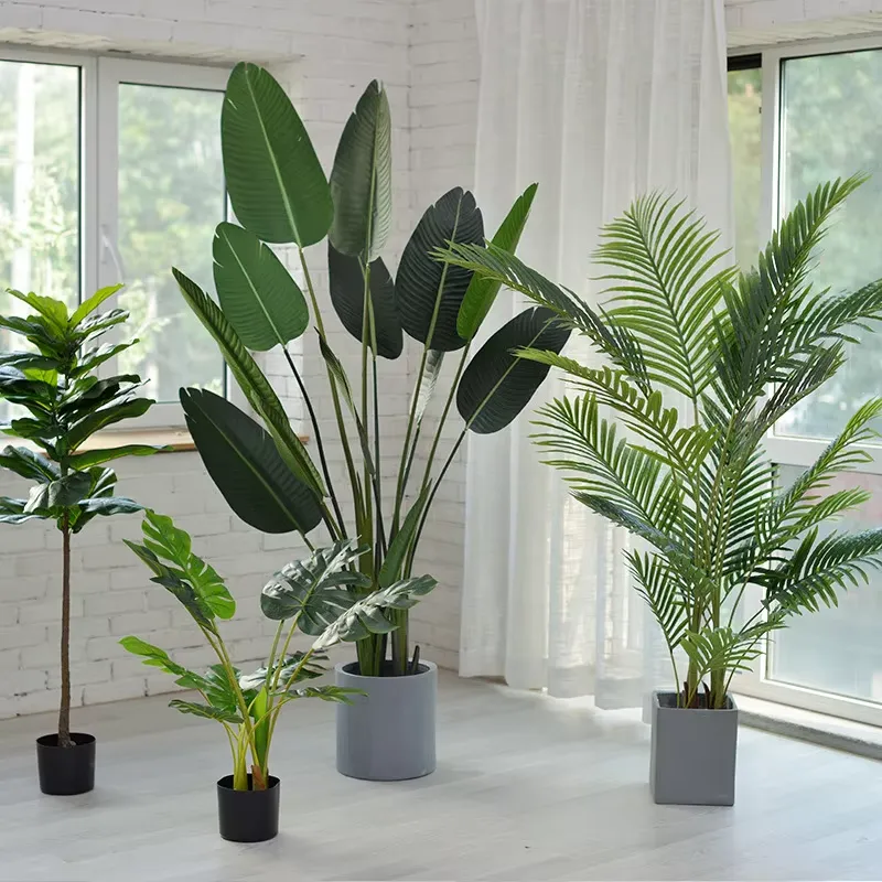 Yu50装飾用人工緑植物180cm人工極楽鳥花シミュレーショ - Bird Paradise Strelitzia のレビューと価格