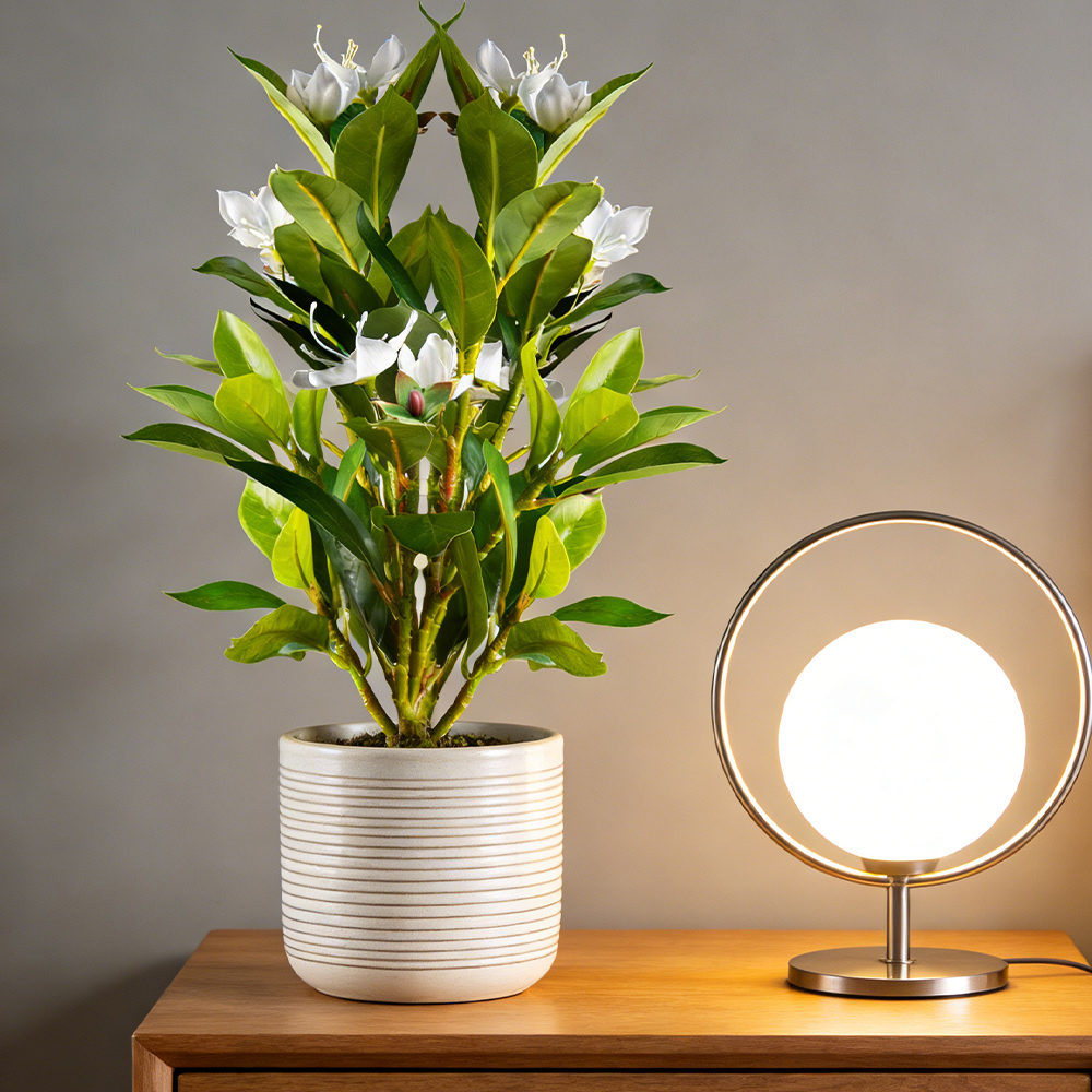 21～40cmの人工アジレアの花、偽のフィカスの木、人工マグ - Ficus Lyrata Tree のレビューと価格