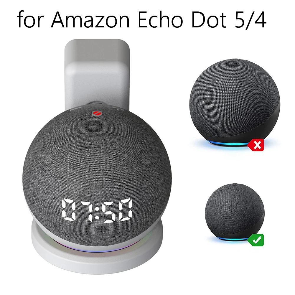 プラスチック製スピーカーウォールマウント,ケーブル管理,省ス - Amazon Speaker Echo Dot 5 のレビューと価格
