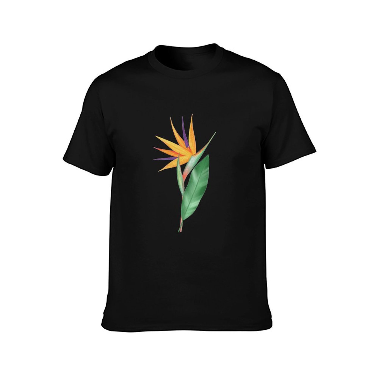 水彩画の極楽鳥花またはストレリチア・レジネア Tシャツ オー - Bird Paradise Strelitzia のレビューと価格