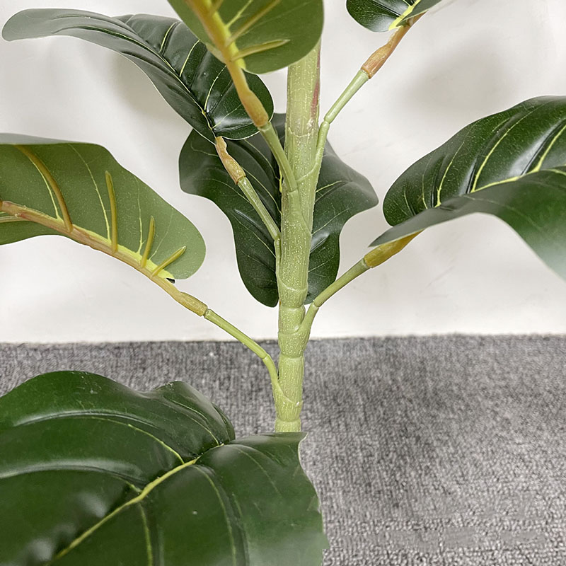 59インチの大きなficusツリー人工植物偽の木プラスチック - Ficus Lyrata Tree のレビューと価格