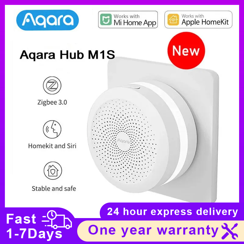 Aqara スマートハブ M1S ゲートウェイワイヤレス Z - Xiaomi Hub Mijia Hub のレビューと価格