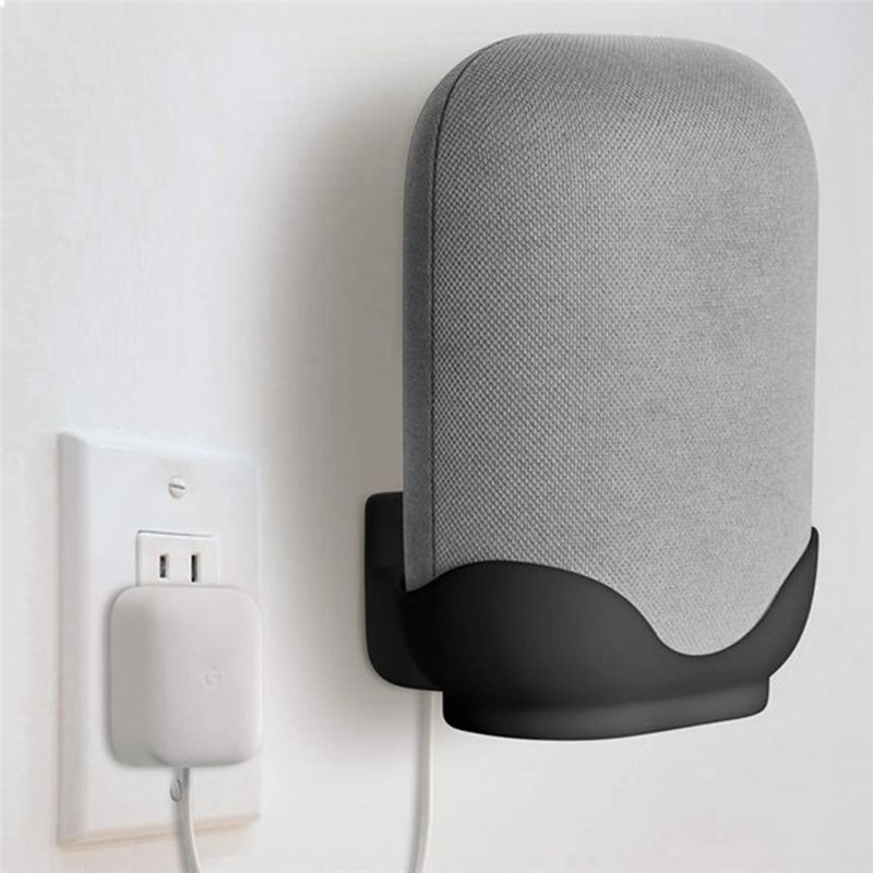省スペーススマートスピーカー頑丈な黒の壁棚ホルダー Goog - Google Speaker Nest Audio のレビューと価格
