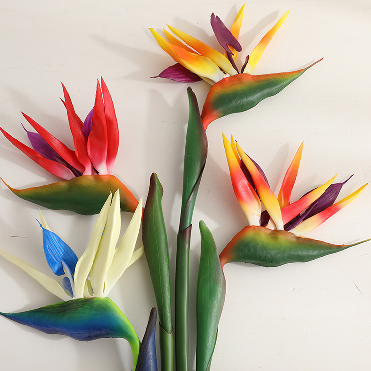 2個入り 人工ストレリチア フェイクフラワー バードオブパラ - Bird Paradise Strelitzia のレビューと価格