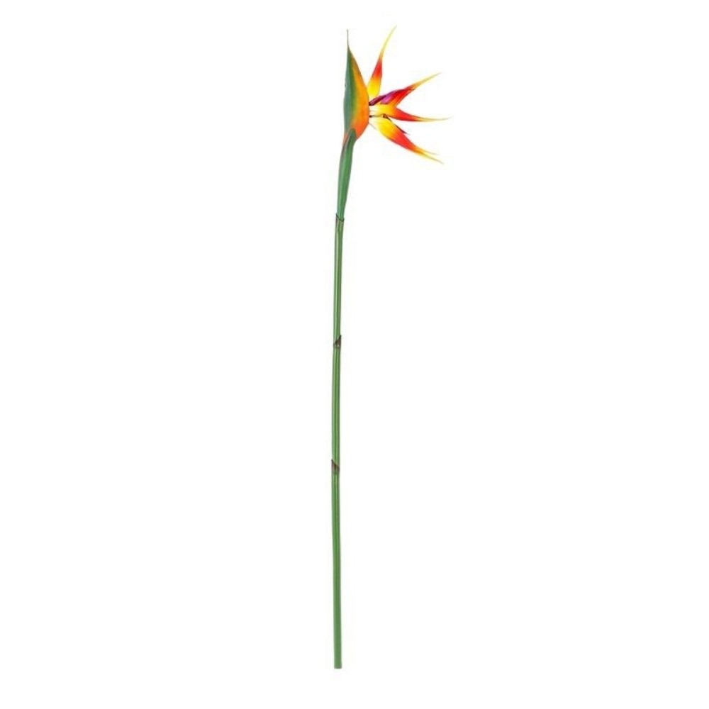 長い茎の人工極楽鳥花、リアルな装飾用フェイク植物、DIY人工 - Bird Paradise Strelitzia のレビューと価格