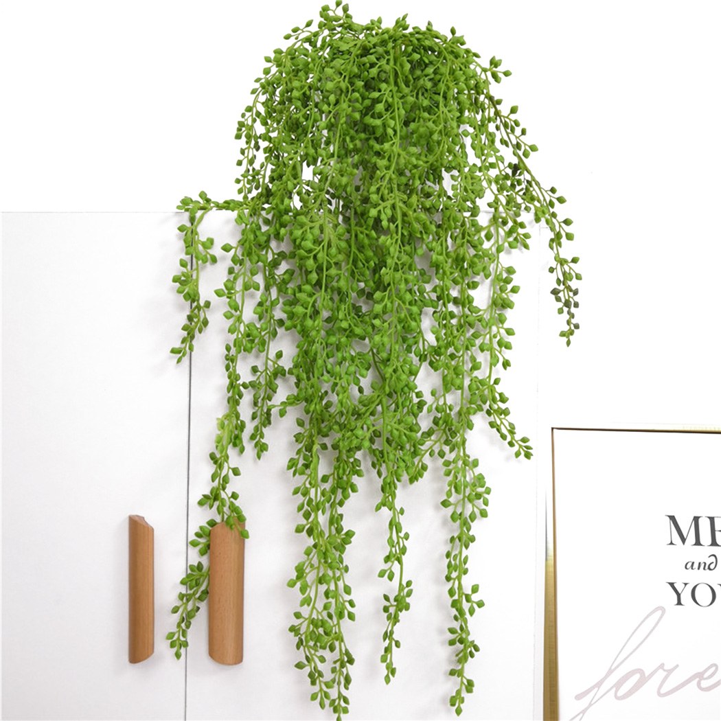 1 個人工植物つる壁掛け籐の葉の枝屋外の庭の家の装飾プラスチ - Ficus Lyrata Tree のレビューと価格