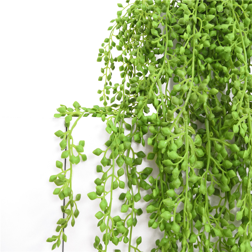 1 個人工植物つる壁掛け籐の葉の枝屋外の庭の家の装飾プラスチ - Ficus Lyrata Tree のレビューと価格
