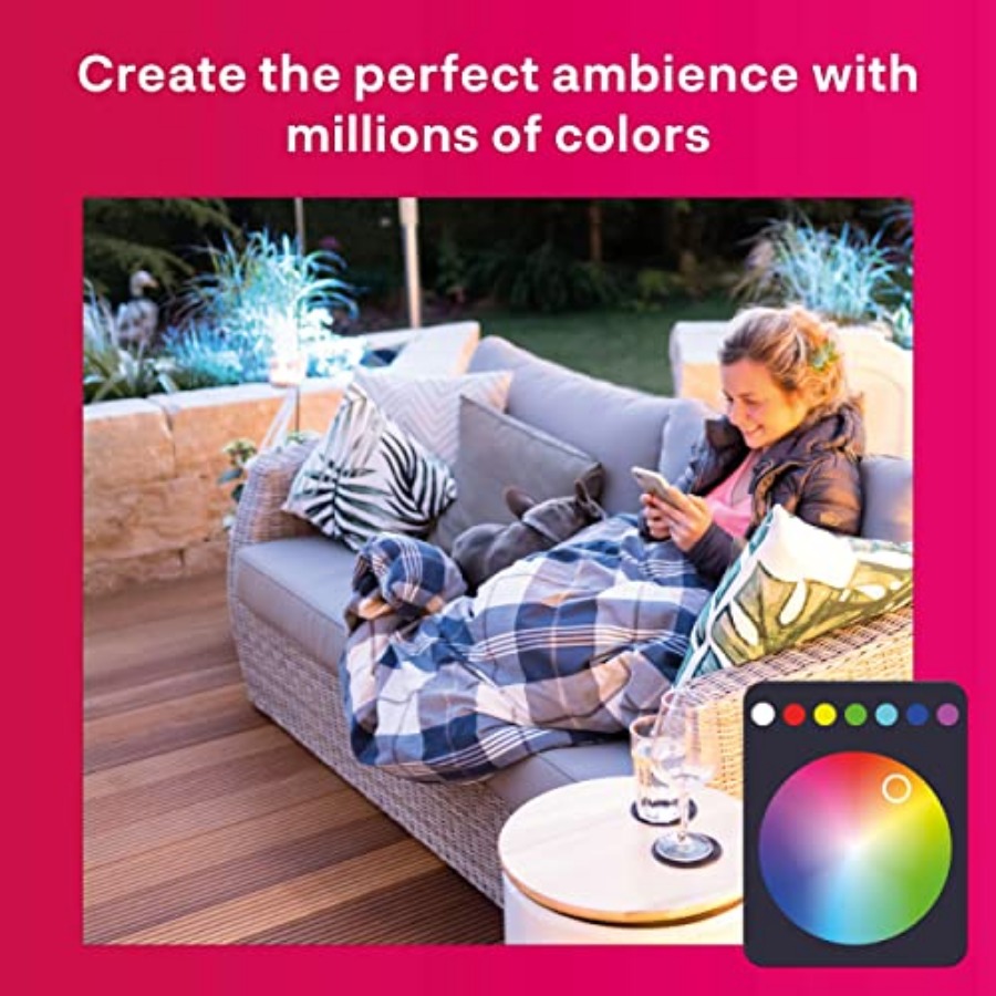 innr スマート屋外照明 カラーパスウェイライト Phil - Philips Light Hue Color のレビューと価格