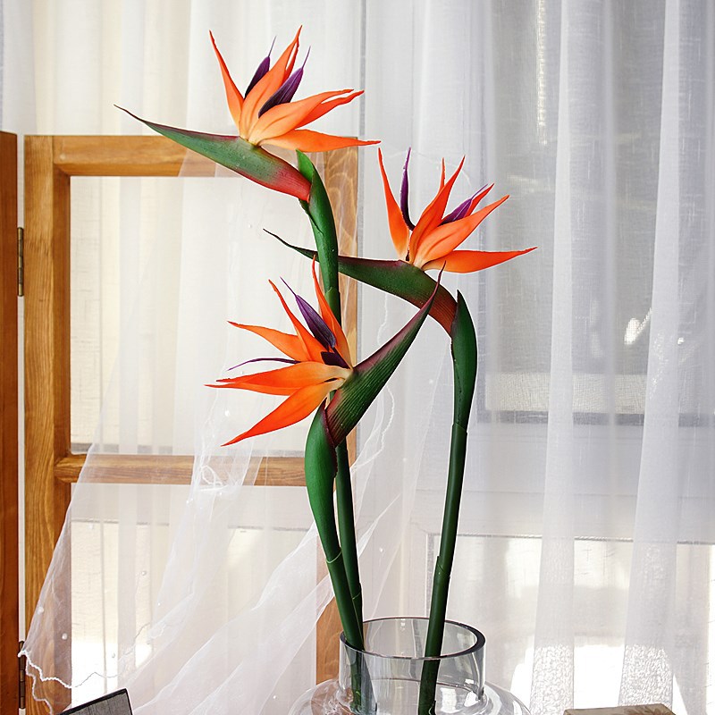 3個入り人工極楽鳥花ラバーストレリチア24.5インチロングス - Bird Paradise Strelitzia のレビューと価格